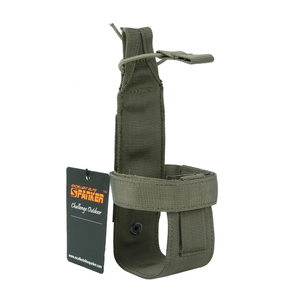 Tactical Molle Water Bottle Holder Bag Lightweight Bottle Holder Kettle Carrier Pouch Outdoor Hiking Camping Supplies
