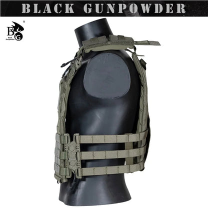 Y DONG Third generation laser cutting RG color 500D anti infrared flame retardant tactical quick detachable lightweight PC vest