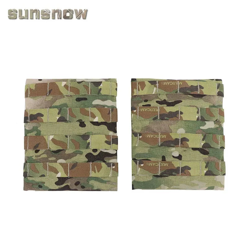 1 Pair Outdoor Tactical Vest AVS065 Vest Side Surround Molle Side Plate Panel Pouch Bag