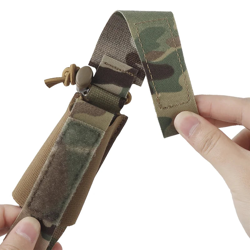 Multi-purpose Shock Grenade Pouch Multi Role Shock Grenade Pouch MOLLE Panel Secure Closure Airsoft Training Gear Accessory