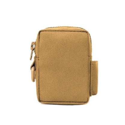 Outdoor Multifunctional Tactical Waist Bag, Portable Belt Pouch Card Cigarette Holder Storage Pack for Camping Hiking