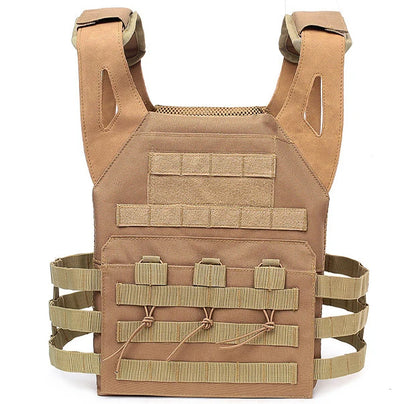 Outdoor Hunting Body Armor JPC Molle Plate Carrier Vest Combat Protection 600D Nylon Camo Tactical Vest CS Hunting Waistcoat