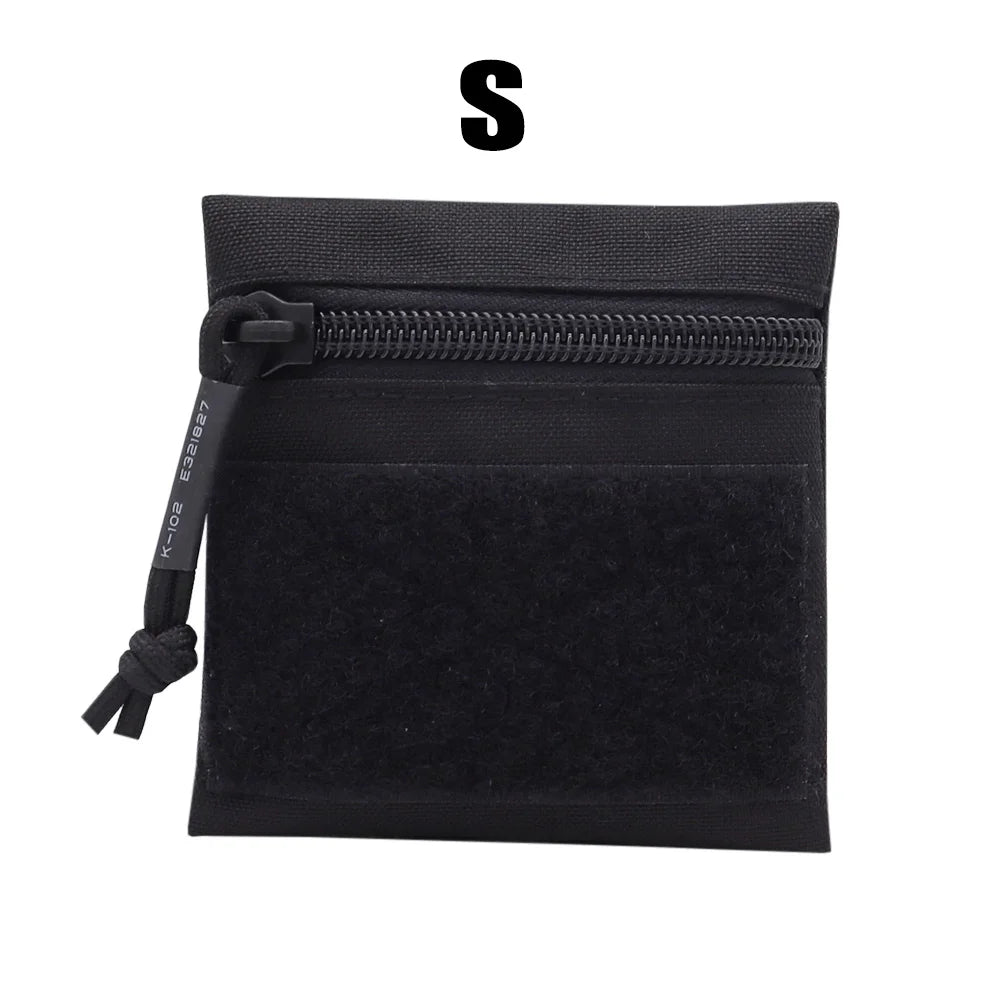 Tactical Micro Candy Pouch Portable Storage Bag Hunting Vest Pouch For MK3 MK4 Chest Rig Vest Airsoft Gear
