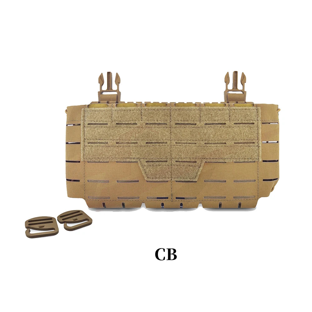 New Tactical Chest Hanging Main Body Front Panel Bag for ARC Placard V4 Vest Triple 5.56 Magazine Storage Pouch