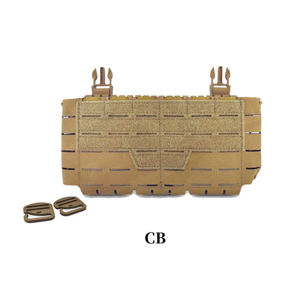 New Tactical Chest Hanging Main Body Front Panel Bag for ARC Placard V4 Vest Triple 5.56 Magazine Storage Pouch