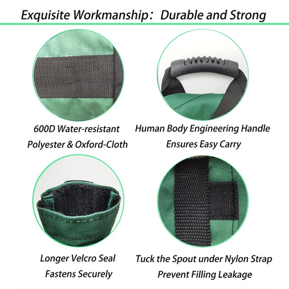 Durable Un-Filled Shooting Rest Bag Target Stand Large Size Sand Bag Bench for Hunting Photography Versatile Support Sandbag