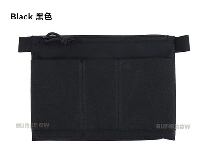 Backpack with Internal Puncture-Resistant Hook & Loop Storage Bag
