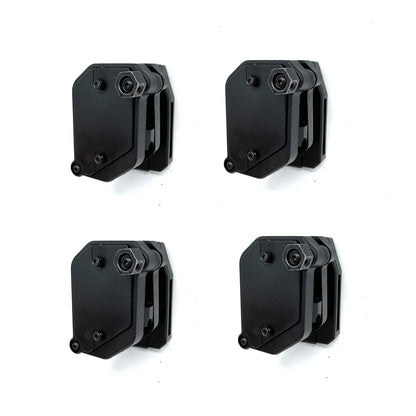 1/2/3/4Pcs Pouch Holster for Magazines 9mm 40-1 1/2 in Belt IPSC USPSA IDPA Pistol Mag Holder Rotating Competition Pouch