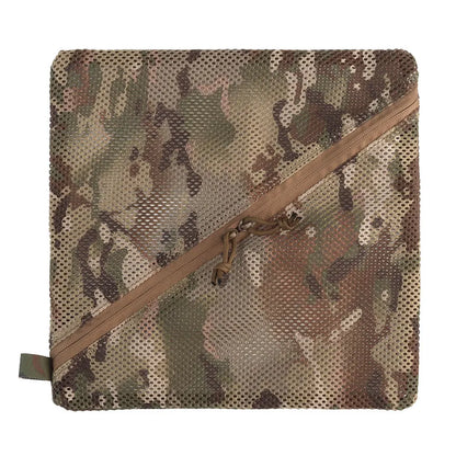 Tactical Mesh EDC Pouch Bag Utility Tool Gear Backpack Organizer Pocket Insert Modular Admin Pouch Camping Travel Hunting Bag