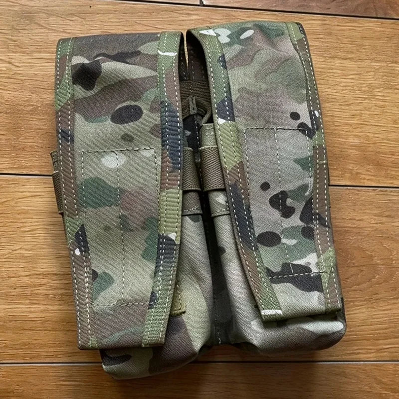 Tactical Single Double And Triple Waist Cover Magazine 5.56 M4 Magazine Flip-Top Ba