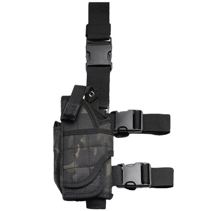 Tactical Leg Holster Airsoft Hunting Pistol Holster Pouch Adjustable Strap Nylon Gun Holster For Universal Gun