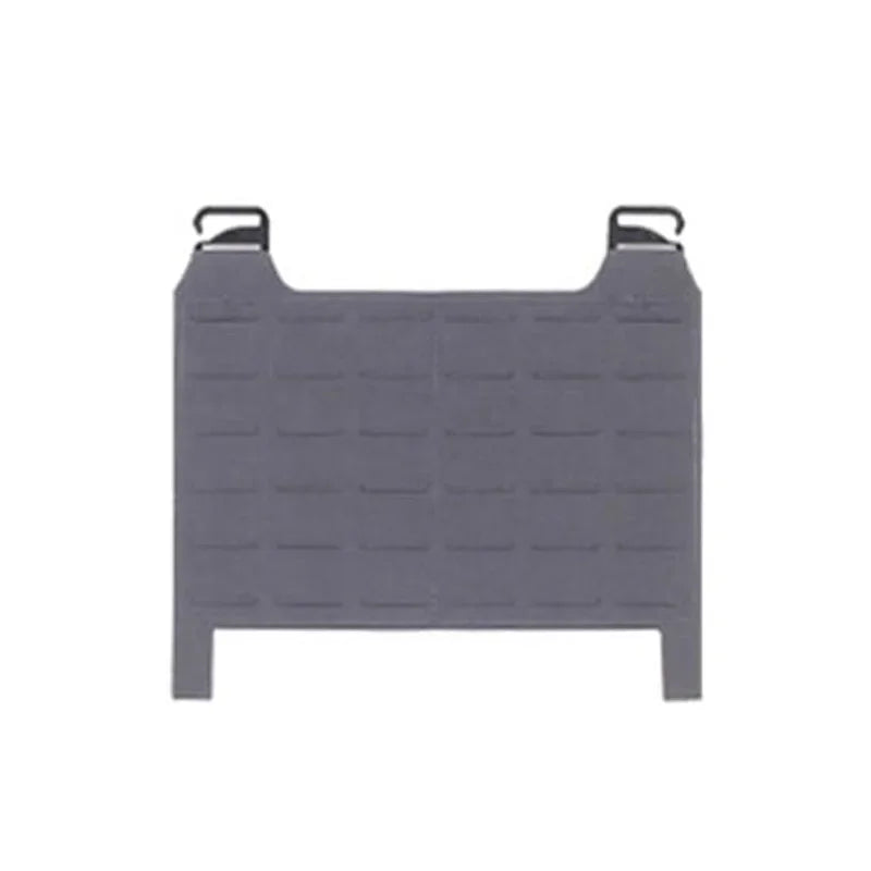 Tactical Vest Molle Front Panel Flat Pouch Expansion Conversion Board /Connecting Buckle Multicolor Laser Cutting