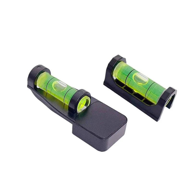 1 sets Magnetic Bubble Level Measuring Layout Tools Levels with Magnetic Base for Hunting Scope Mounting Leveling Kit