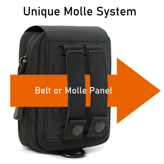 Tactical Medical Trauma Pouch MED EMT Belt Pouch Small Portable Utility Emergency Survival Pack