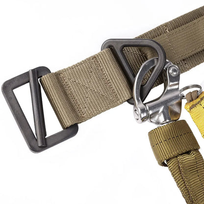 Emersongear Heavy Duty Steel Buckle Belt Tactical Waist Strap Load Bearing Outdoor Hunting Hiking Camping Nylon EM9774