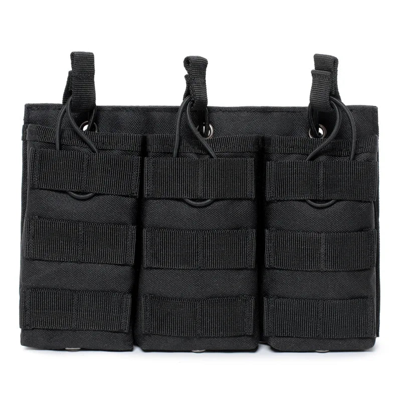 1000D Nylon Tactical Magazine Pouch for Airsoft AK 5.56mm M4 AR Hunting Accessories Single/Double/Triple Magazine Bag