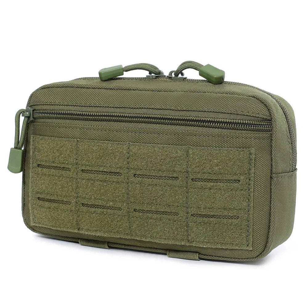 EDC Molle Tactical Pouch Waist Pack Compact Utility Pouches Waist Belt Bag Medical Bags Phone Case Outdoor Hunting Accessories