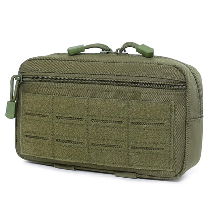 EDC Molle Tactical Pouch Waist Pack Compact Utility Pouches Waist Belt Bag Medical Bags Phone Case Outdoor Hunting Accessories