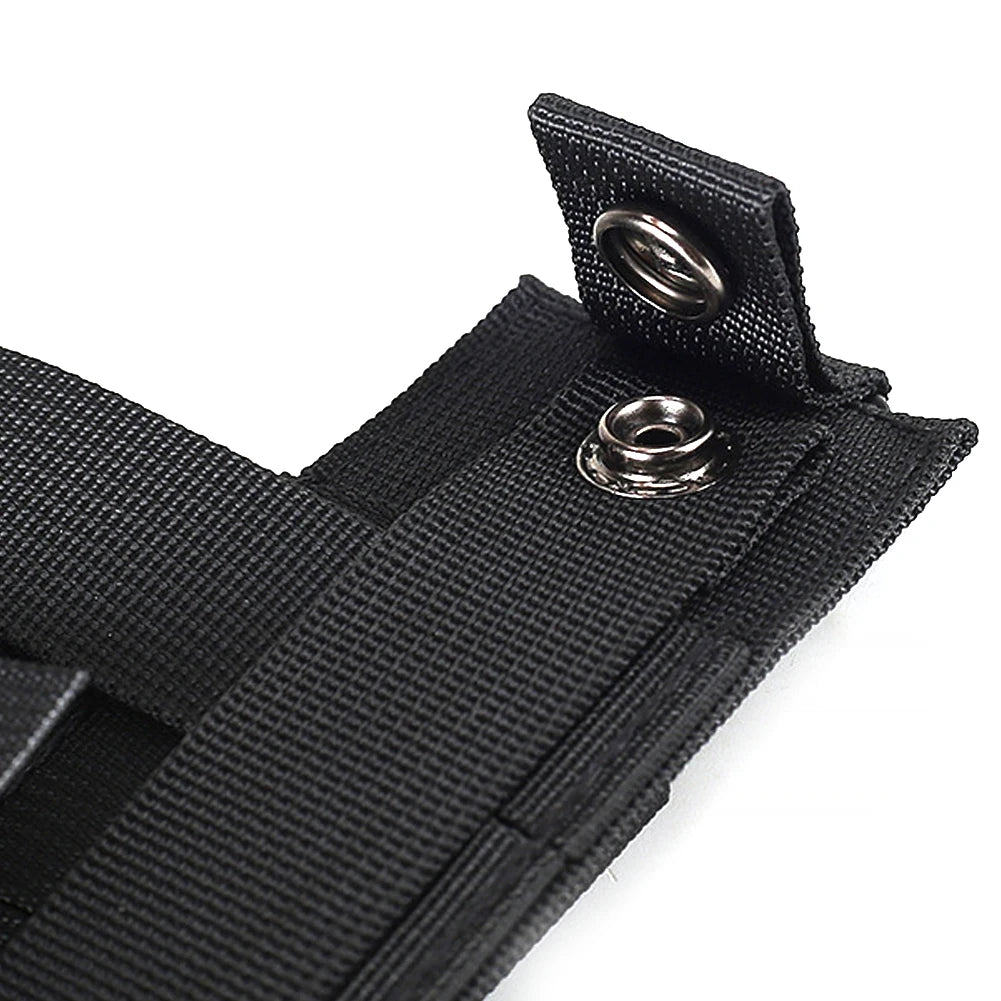 Tactical Molle Knife Pouch EDC Tool Carrier Sheath Holder Knife Shealth Adapter For Hunting Vest Backpack Accessories