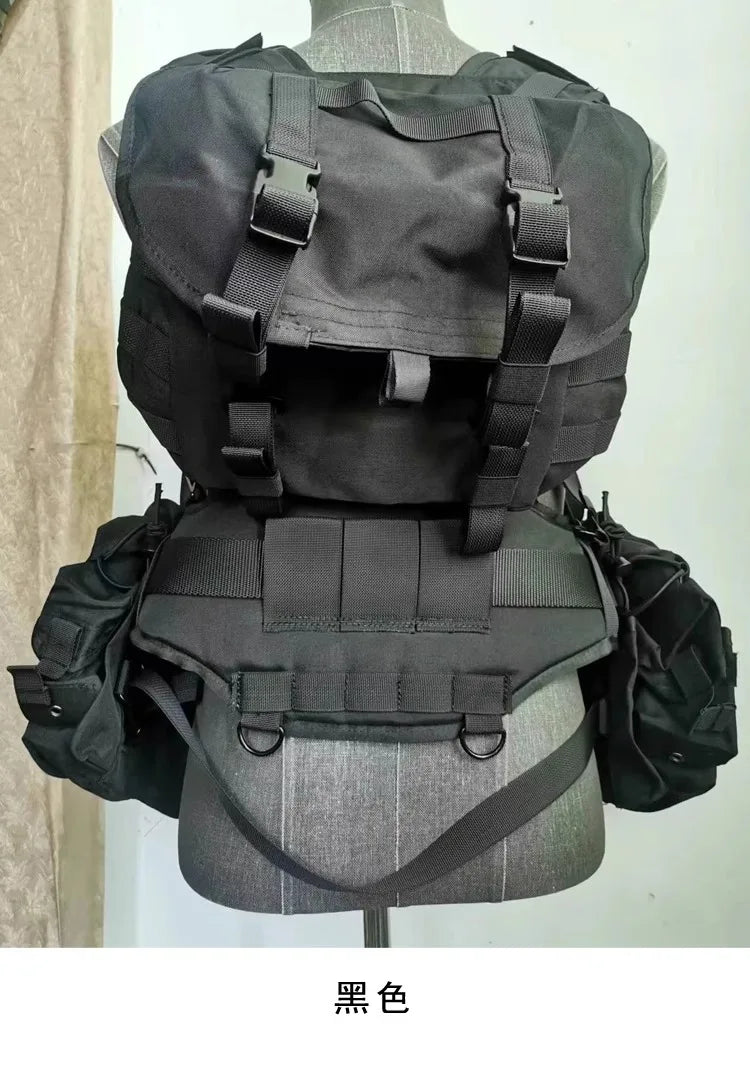 700D Nylon Russian Smersh Tactical Vest & Chest Rig Set Army Camo Combat Gear for Airsoft  Hunting Military Style