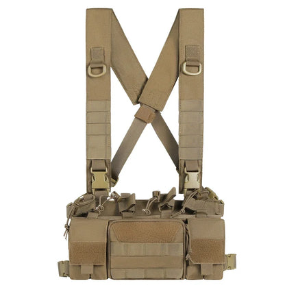 ONETIGRIS Tactical MOLLE Chest Rigs X Harness JPC Hunting Airsoft Magazine Pouch Tactical Plate Carrier Vest Equipment