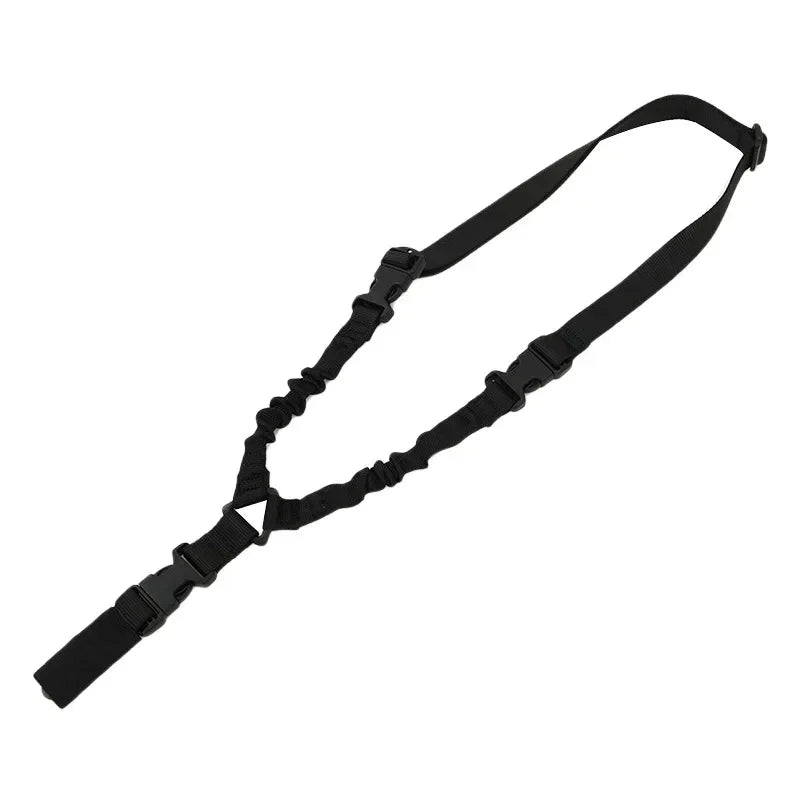 Shotgun Belt Hunting Accessories Equipment Single Point Gun Belt Shoulder Strap Rifle Rope Belt with Metal Buckle
