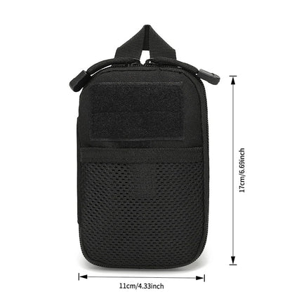 Outdoor EDC Pocket Tools Bag Molle First Aid Kit Sport EMT Pouch Utility Small Waist Pack Hiking Camping Hunting Accessories