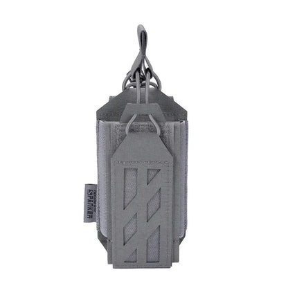 Tactical Radio Pouch Hunting Walkie Talkie Holder Open-Top Interphone Hanging Bag Molle Nylon Magazine Pouch
