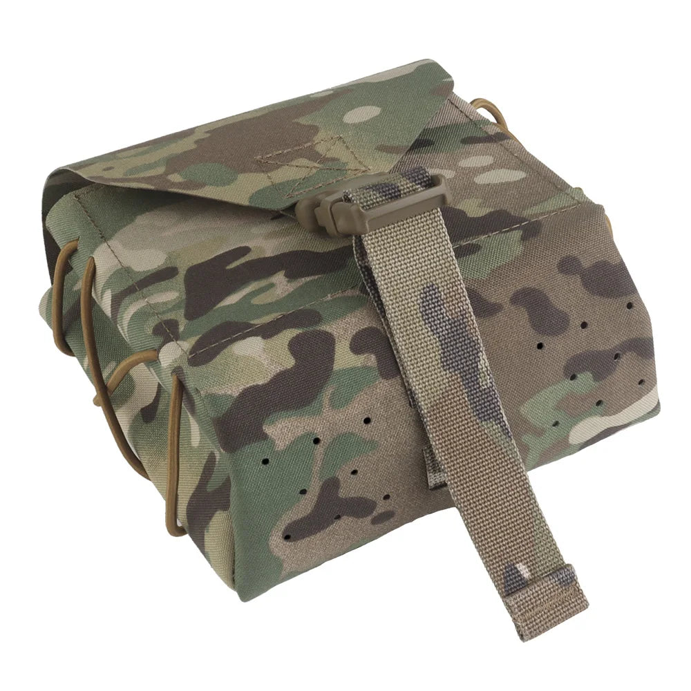 ARC Tactical Bag Large Capacity MOLLE Utility Pouch 5.56 7.62 40MM SAW 200RND PMAG D60 Mag Pouch Airsoft Hunting Accessory