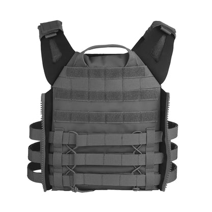 Wosport JPC 2.0 Tactical Vest Modular Quick Release Adjustable Cummerbund Rear Zipper Panel Mount for Airsoft Tactical Games