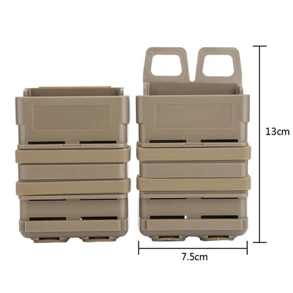 &Tactical  FastMag Pouch for AR15/M4 5.56, Airsoft Magazine Holder, Hunting Vest & Waist Bag EDC Accessory