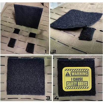Tactical MOLLE Patch Board Mounting Placard Badge Pad Morale Patches Molle Patch Panel MOLLE System for Hunting