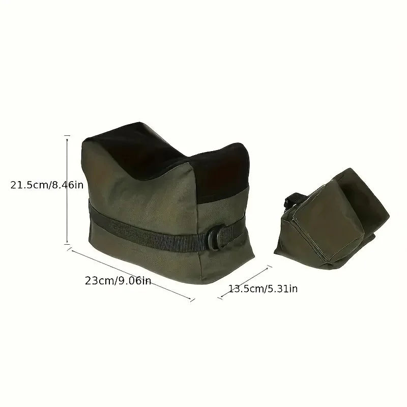Outdoor Shooting Stand Bag Hunting Rifle Support Sandbag Gun Rest Target Sports Rifle Bench Unfilled Tactical Target Stand Bench