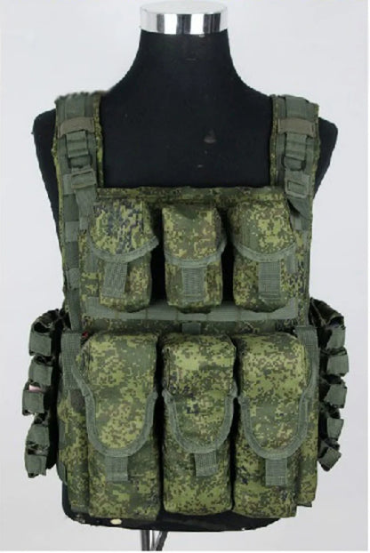 6b46 Tactical Vest Set, Russian Tactical Air Soft Little Green Man Set, Outdoor Hunting Cosplay Equipment, Akmolle Sub Package
