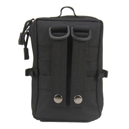 Mini Molle Utility Pouch, EDC Small Tool Pouch for Outdoor Hiking Camping, Phone & Gear Storage Bag
