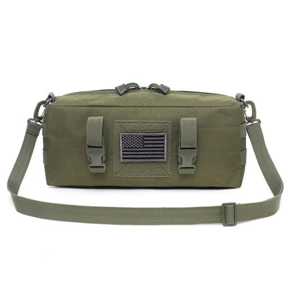 Molle Pouch EDC Nylon Waterproof Hunting Bag Outdoor Sport Waist Pack Travel Camping Cross-body Shoulder Bags