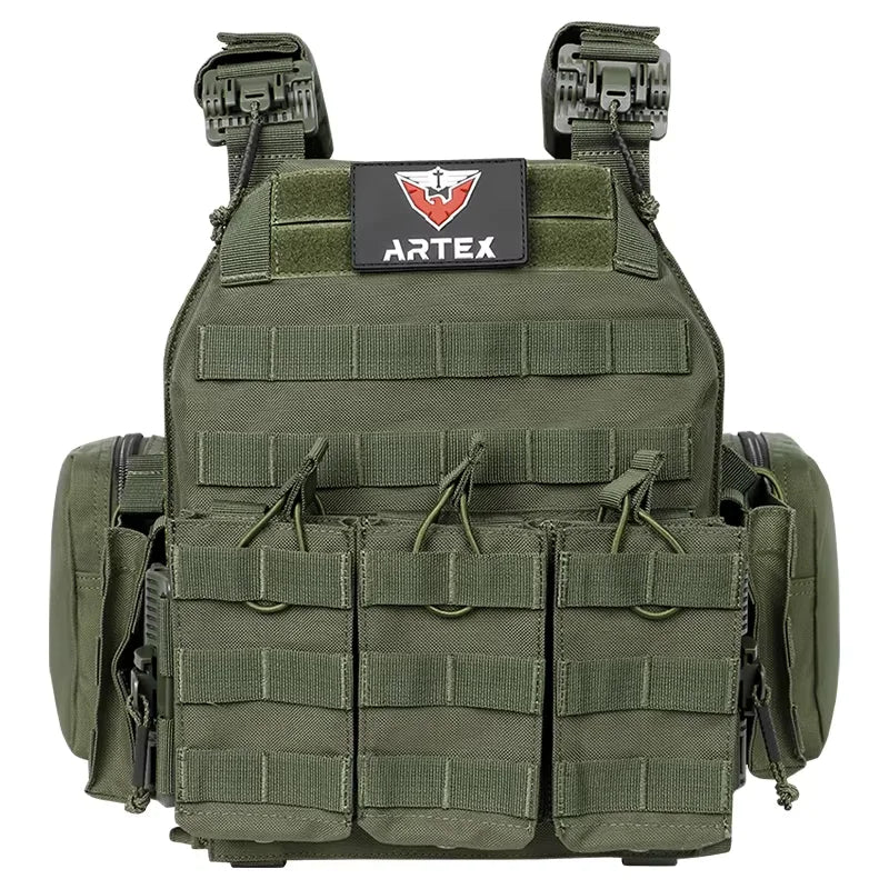 Tactical Vest Outdoor Hunting Plate Carrier Protective Adjustable Vest Airsoft Carrier Combat Equipment Outdoor Hunting Vest
