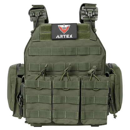Tactical Vest Outdoor Hunting Plate Carrier Protective Adjustable Vest Airsoft Carrier Combat Equipment Outdoor Hunting Vest