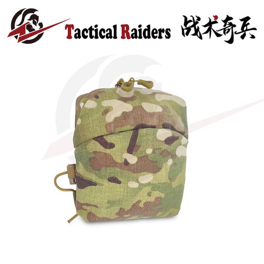 【Tactical Raiders】PG-018 FERRO Style GP Pocket - 6x5-inch Square Tactical Pouch with Internal Storage Pouch