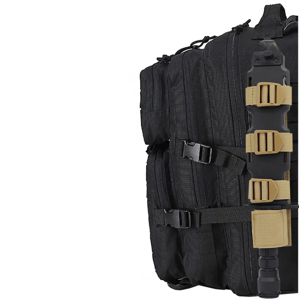 Fwoyonze Tactical Molle Knife Shealth Adapter Backpack Attachment Tool Carrier Sheath Holder Outdoor Camping Hunting Accessories