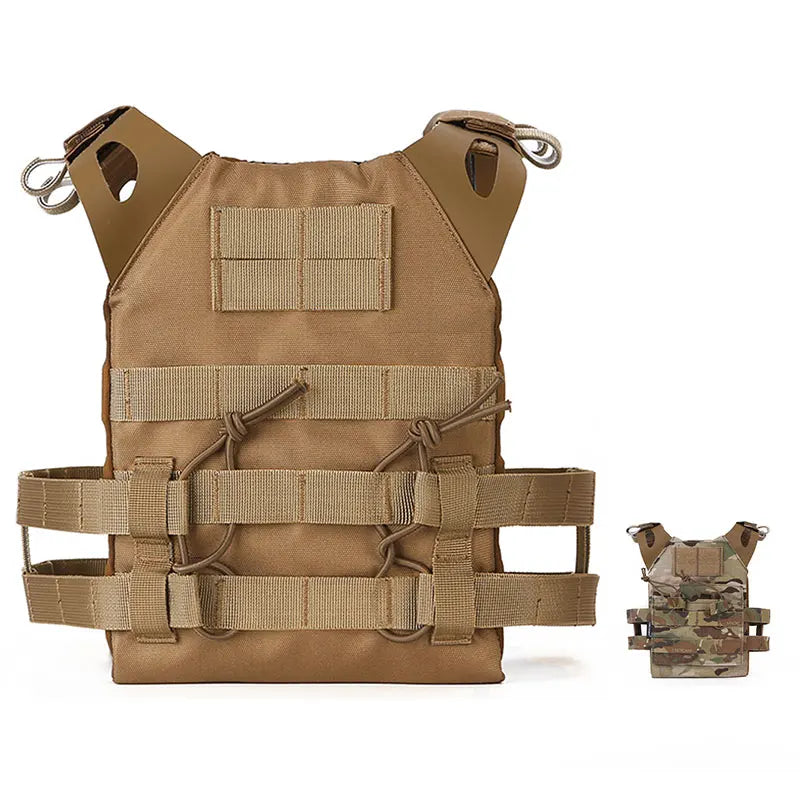 Emersongear Hunting Vest For Kids Modular MOLLE Plate Carrier Hiking Training Outdoor Sports Combat Body Protective Nylon
