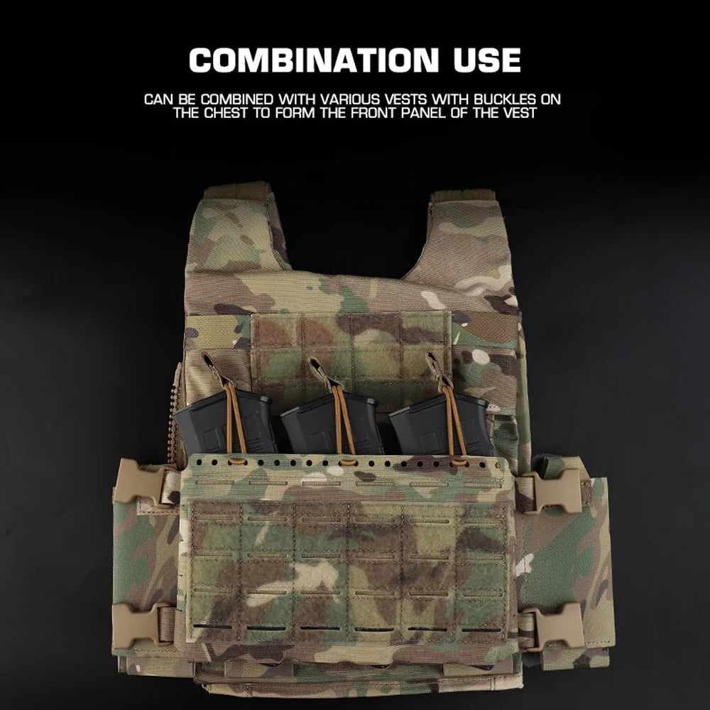 MK5 Chest Rig Molle SS MKV Micro Fight Chassis Placard 5.56 Triple Pouch Hunting Vest Plate Carrier