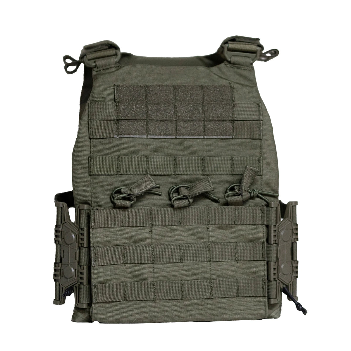 117 Tactical Vest RG/MC - 1000D IR & Flame Resistant Lightweight Plate Carrier, Quick Release, MOLLE Compatible