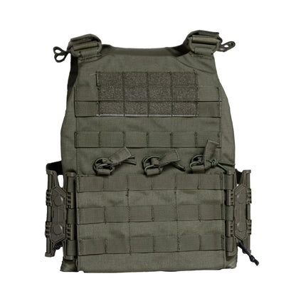 117 Tactical Vest+Backpack Combo, 1000D Nylon, MOLLE, Quick-Release, RG, Outdoor Patrol