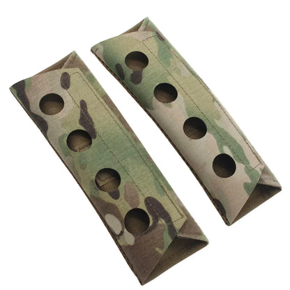 1 Pair Laser Cutting Tactical Vest Composite Shoulder Pads Airsoft FCSK FCPC LV119 Vest Plate Carrier Shoulder Pad