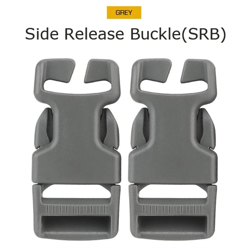 2pcs/set Tactical Vest Belt QASM Quick Attach Buckle/SRB Side Release Buckle/G Hooks Modular Vest Accessories