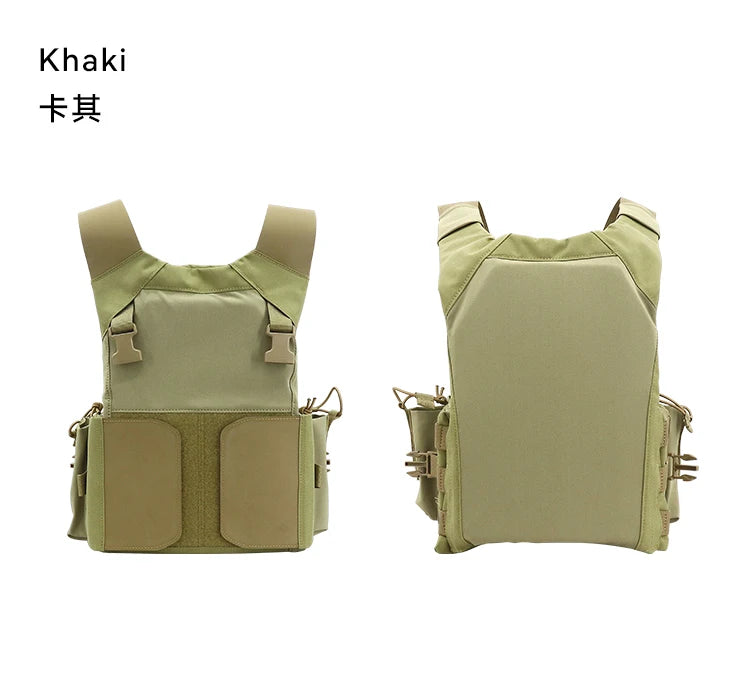 New LVMBAV Tactical Vest Lightweight Modular Imported Molle Front Hanging Plate Combat Vest