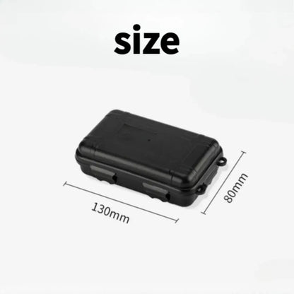 1PC Portable Small EDC Tool Case, Camping Survival Gear Set, IP67 Waterproof Shockproof Outdoor Survival Storage Box