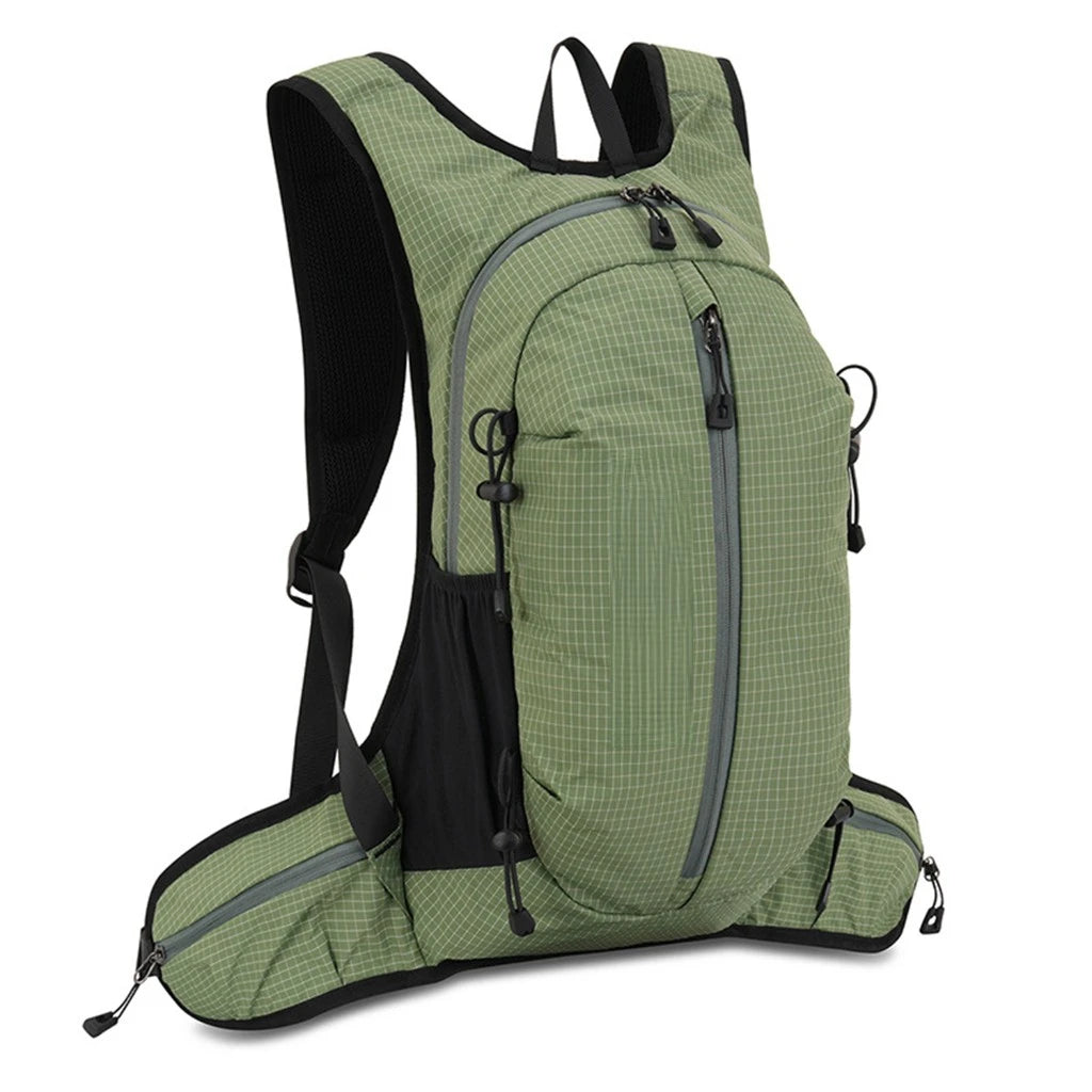 18L Outdoor Sports Backpack Nylon Waterproof Breathable Trail Cycling Pack Unisex Backpack for Hiking Mountaineering