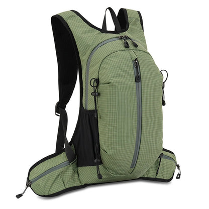 18L Outdoor Sports Backpack Nylon Waterproof Breathable Trail Cycling Pack Unisex Backpack for Hiking Mountaineering